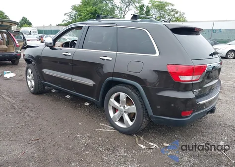 2012 Jeep Grand Cherokee Overland из США, поврежденный, VIN 1C4RJFCG6CC263080